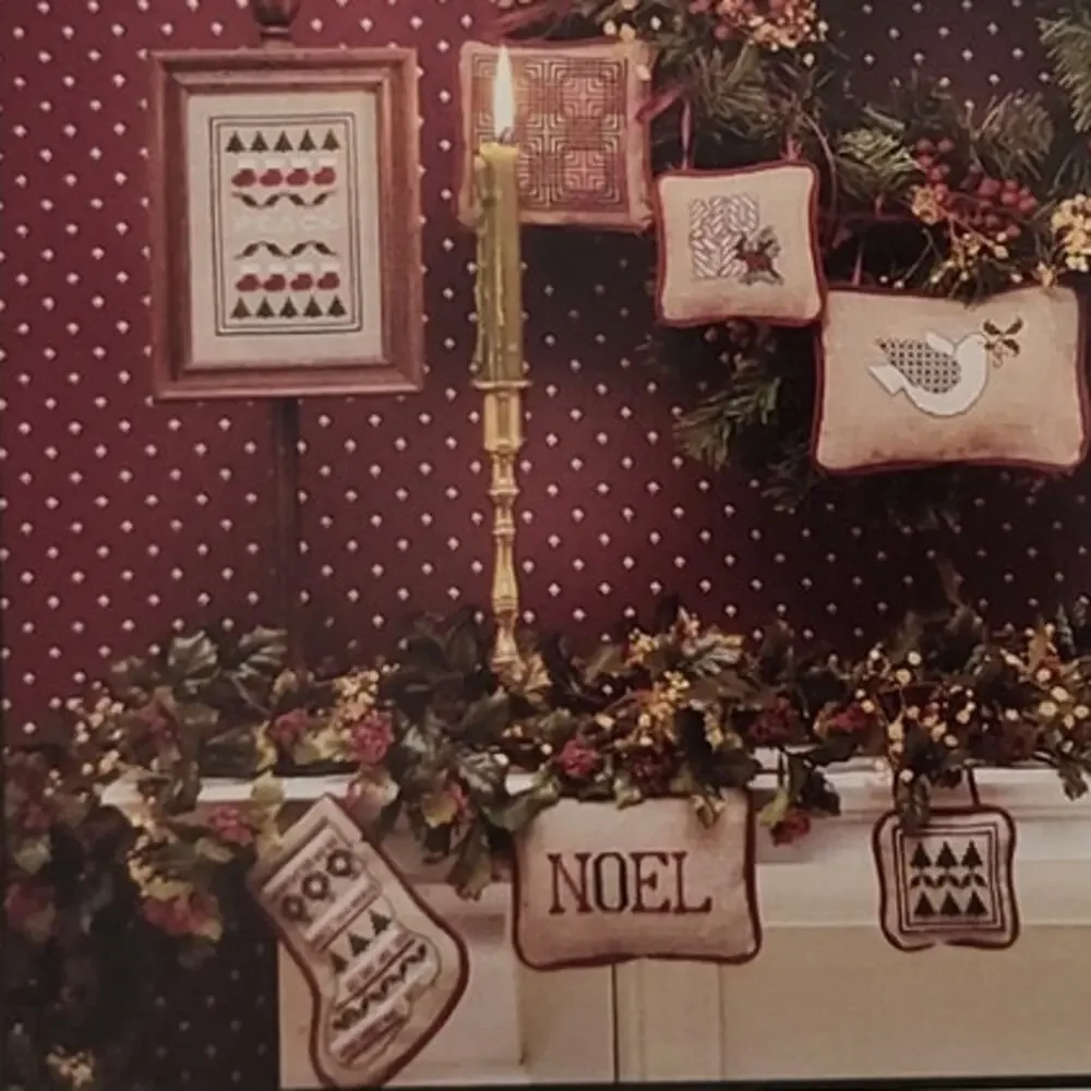 The Sweetheart Tree Christmas Collection 1 Ornaments Santa Cross Stitch Patterns